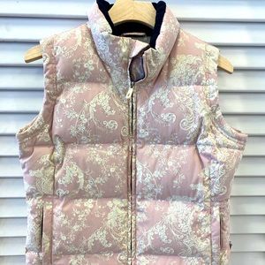 Marker Down floral puffer vest size 8